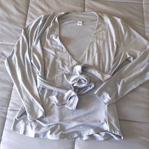Old Navy Wrap Shirt Medium